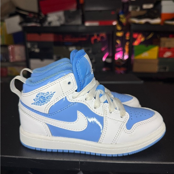 Nike air Jordan 1 mid se white/legend blue 12c - Picture 3 of 6